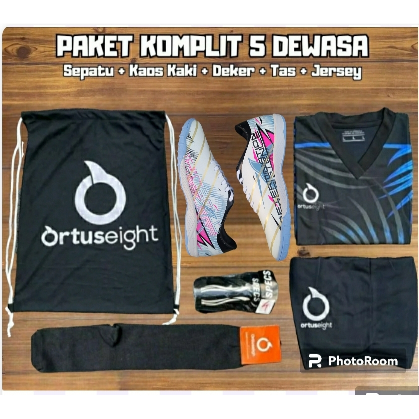 Sepatu Futsal Ortuseight Catalyst LEGION V2 V3 UNITY Bima Grade ORIGINAL Terbaru Paket Komplit Sepat