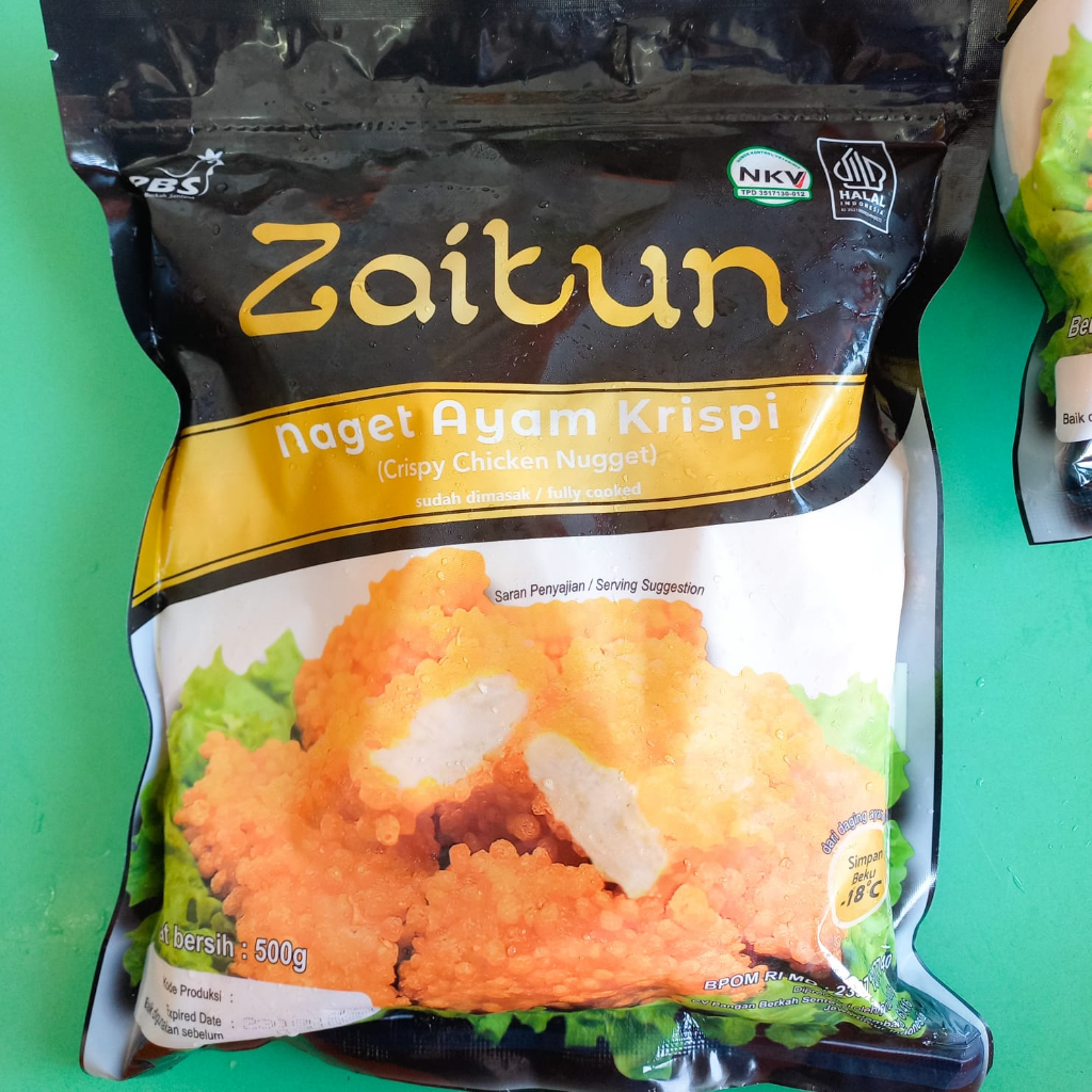 

Zaitun crispy nugget 500gr