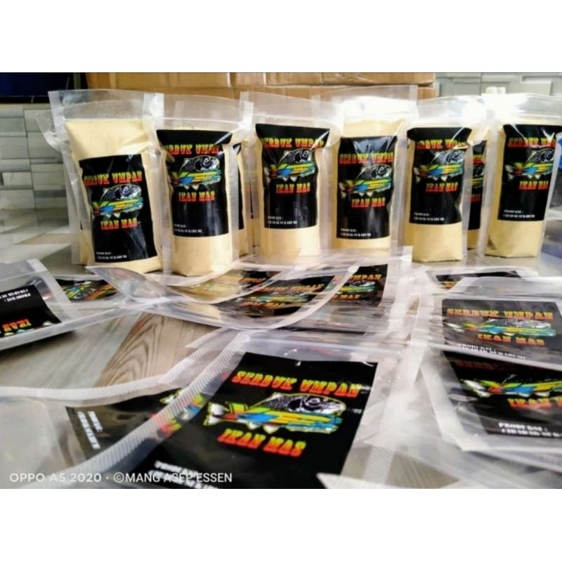 SERBUK UMPAN IKAN MAS GACOR