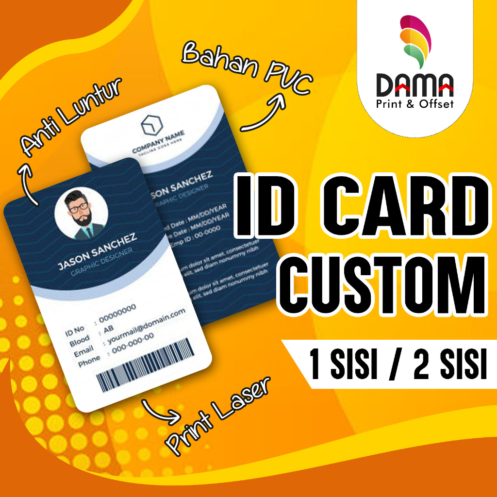 

ID CARD CUSTOM/NAME TAQ/ID CARD HOLDER/KARTU PEGAWAI/MEMBER CARD