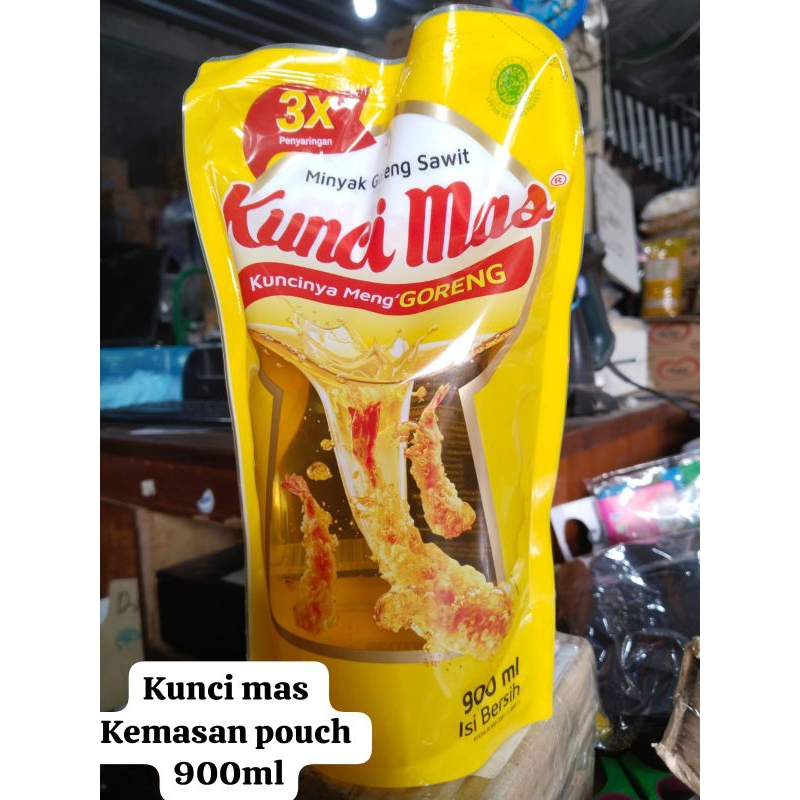 

MINYAK GORENG KUNCI MAS 900 ML