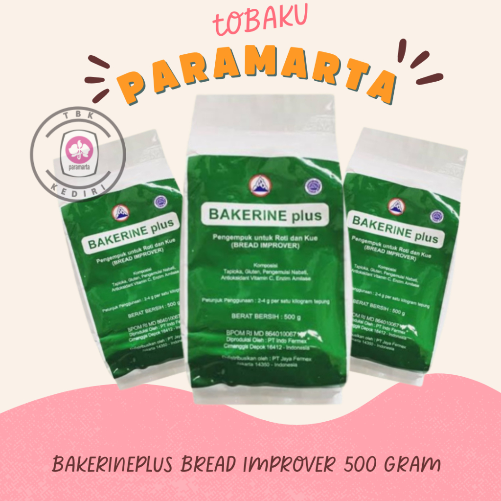 

BAKERINEPLUS BREAD IMPROVER 500 GRAM