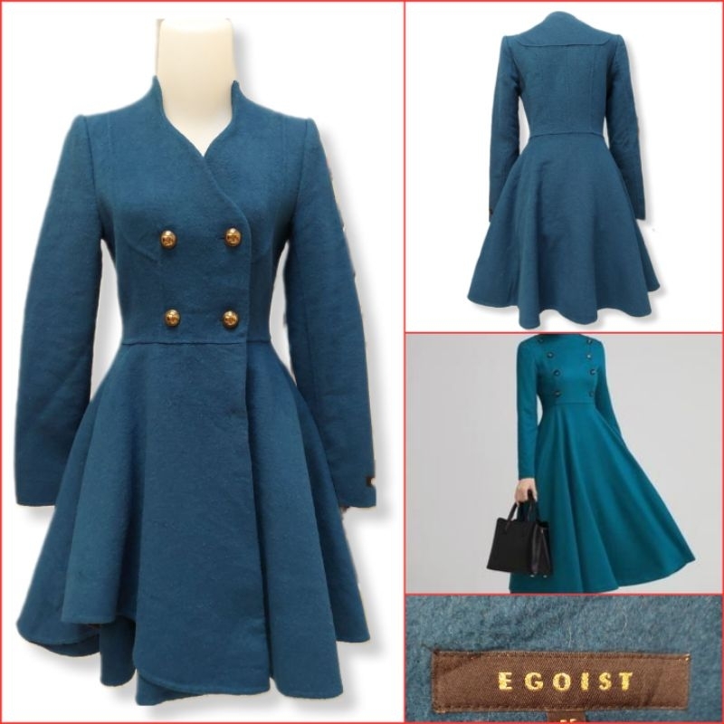 Egoist Wool coat/ Beautiful coat /Long blazer