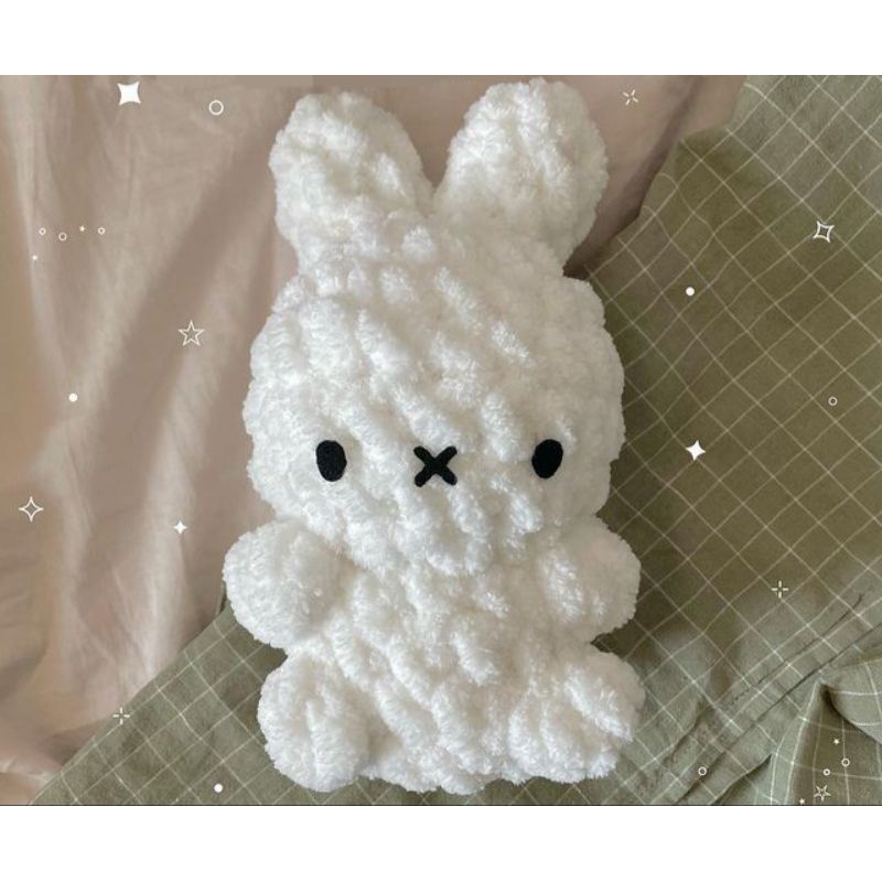 Crochet chibi MIFFY plushie amigurumi, voneka kelinci miffy