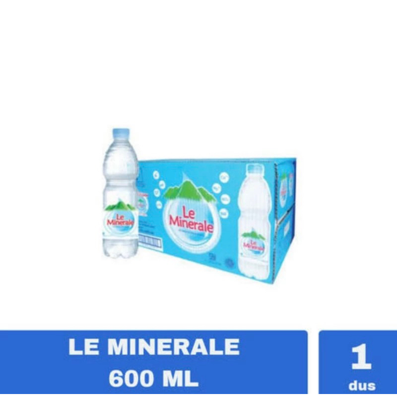 

Le Minerale 600ml 1 dus