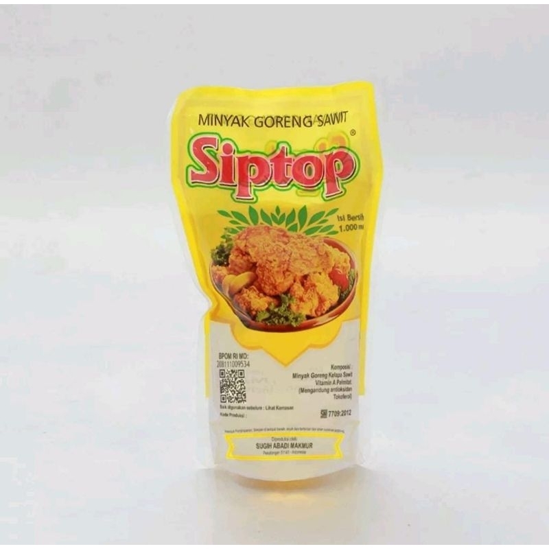 Minyak Goreng Siptop 1 Liter