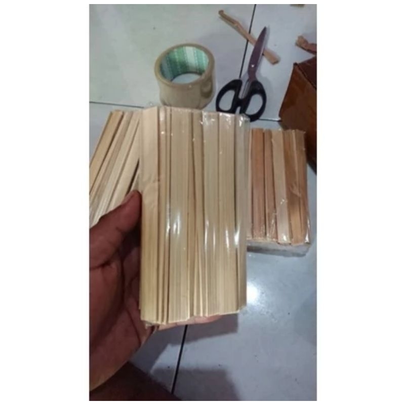 tusuk sate lilit 40cm (50)pcs