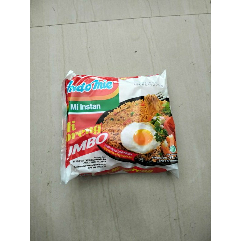 

indomie mi goreng jumbo 129g