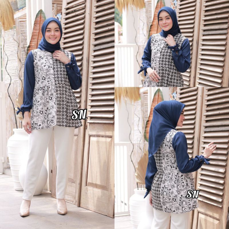 Blouse Kawung Matahari