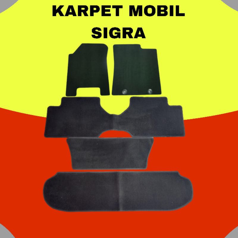 karpet mobil sigra/karpet sigra/karpet dasar sigra/alas kaki mobil sigra
