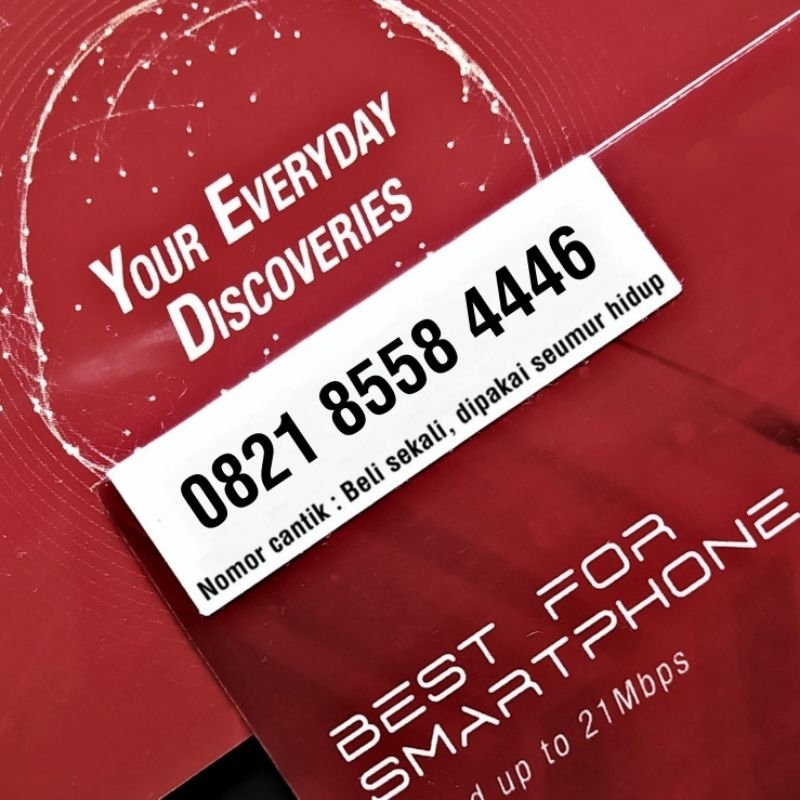 Nomor Cantik Kartu Perdana SimPATI dan As Telkomsel Combo Sakti 0821 8558 4446