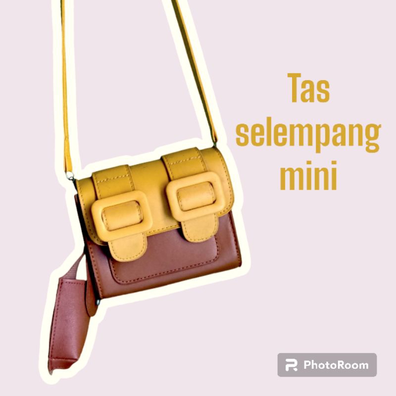 [NEW] MINI SLINGBAG TAS SELEMPANG MINI WANITA TAS SLING BAG WANITA FASHION @MINTANDMAUVE DAN @WIO.ID