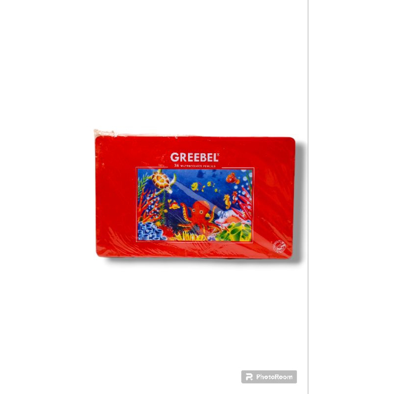 

GREEBEL WATER COLOR PENCIL 36 WARNA TIN CASE