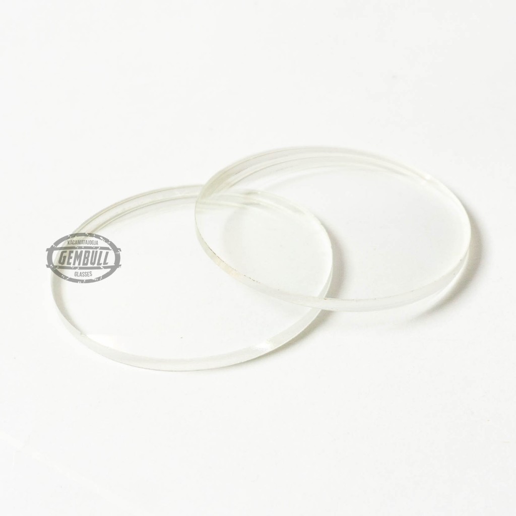 Lensa Kacamata Bahan Kaca Minus dan Plus