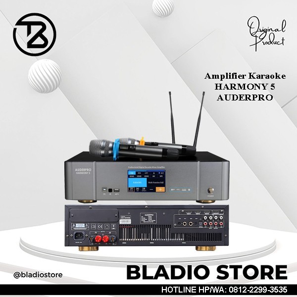 Amplifier Karaoke Digital AUDERPRO HARMONY 5 / 500 WATT