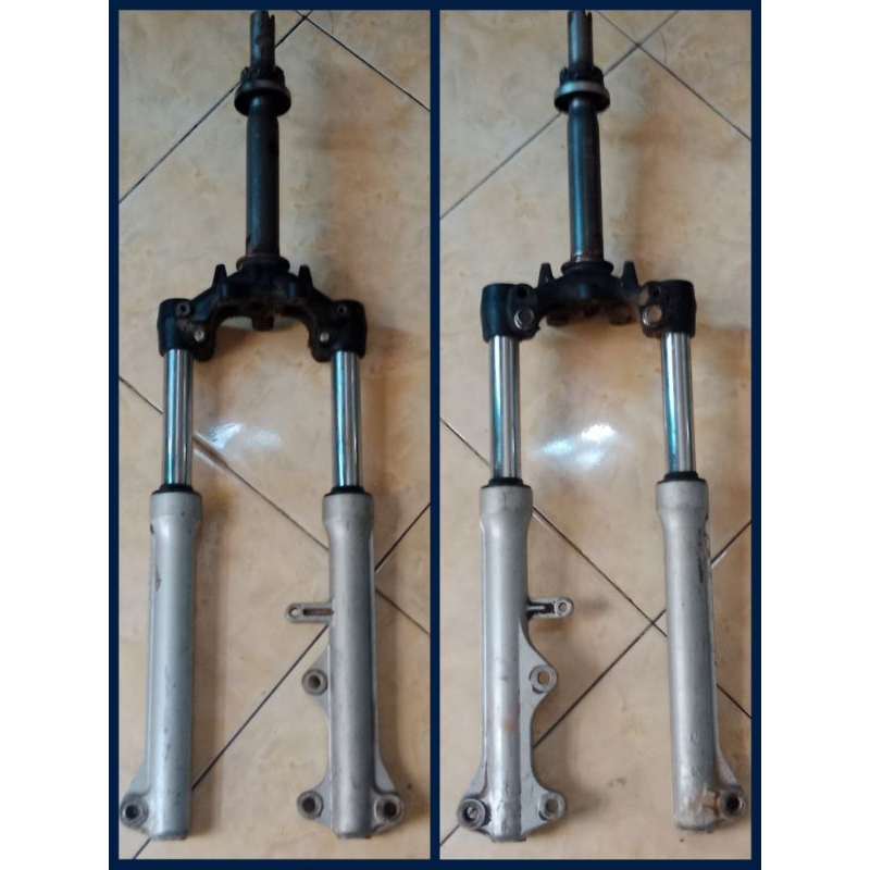 Shockbreaker Shock Skok Depan Set Segitiga T Jupiter Z New Robot Salip Piston 1 Original