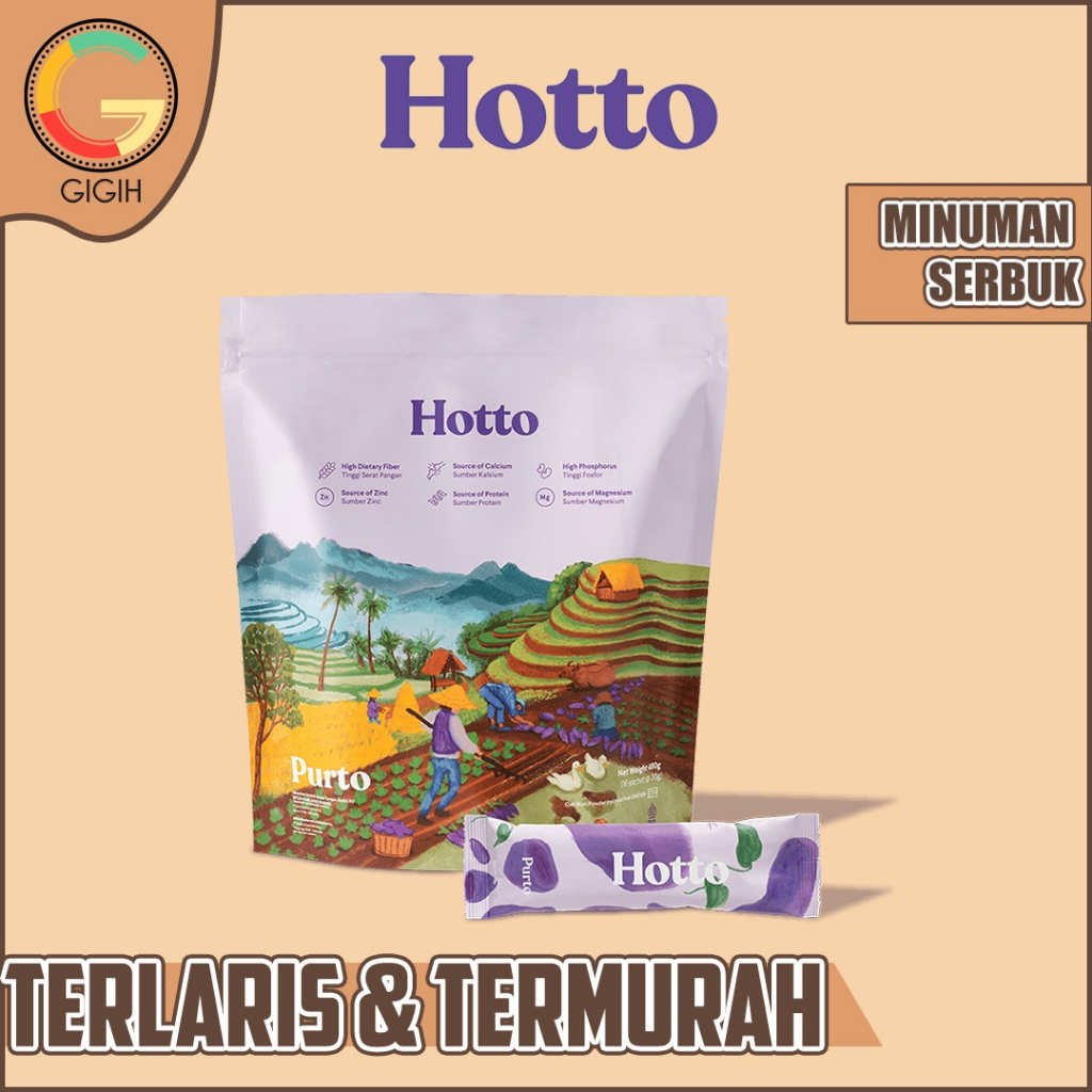 

MINUMAN MULTI GRAIN HOTTO PURTO OAT 1 POUCH ISI 16 SACHET