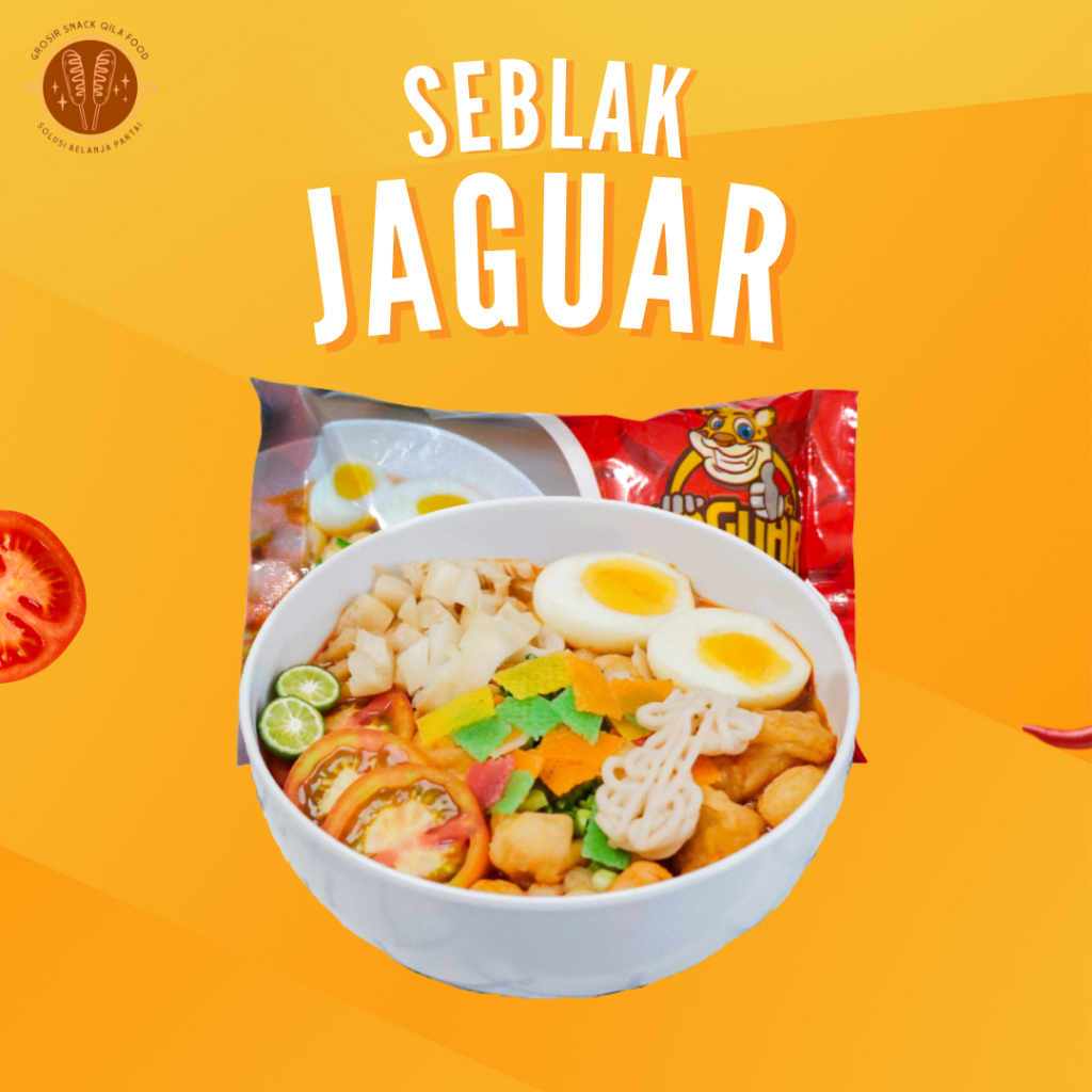 

SEBLAK INSTAN JAGUAR TERLEZAT MIE SEBLAK INSTANT JAGUAR SEBLAK INSTAN TERNIKMAT BELI 5 GRATIS 1