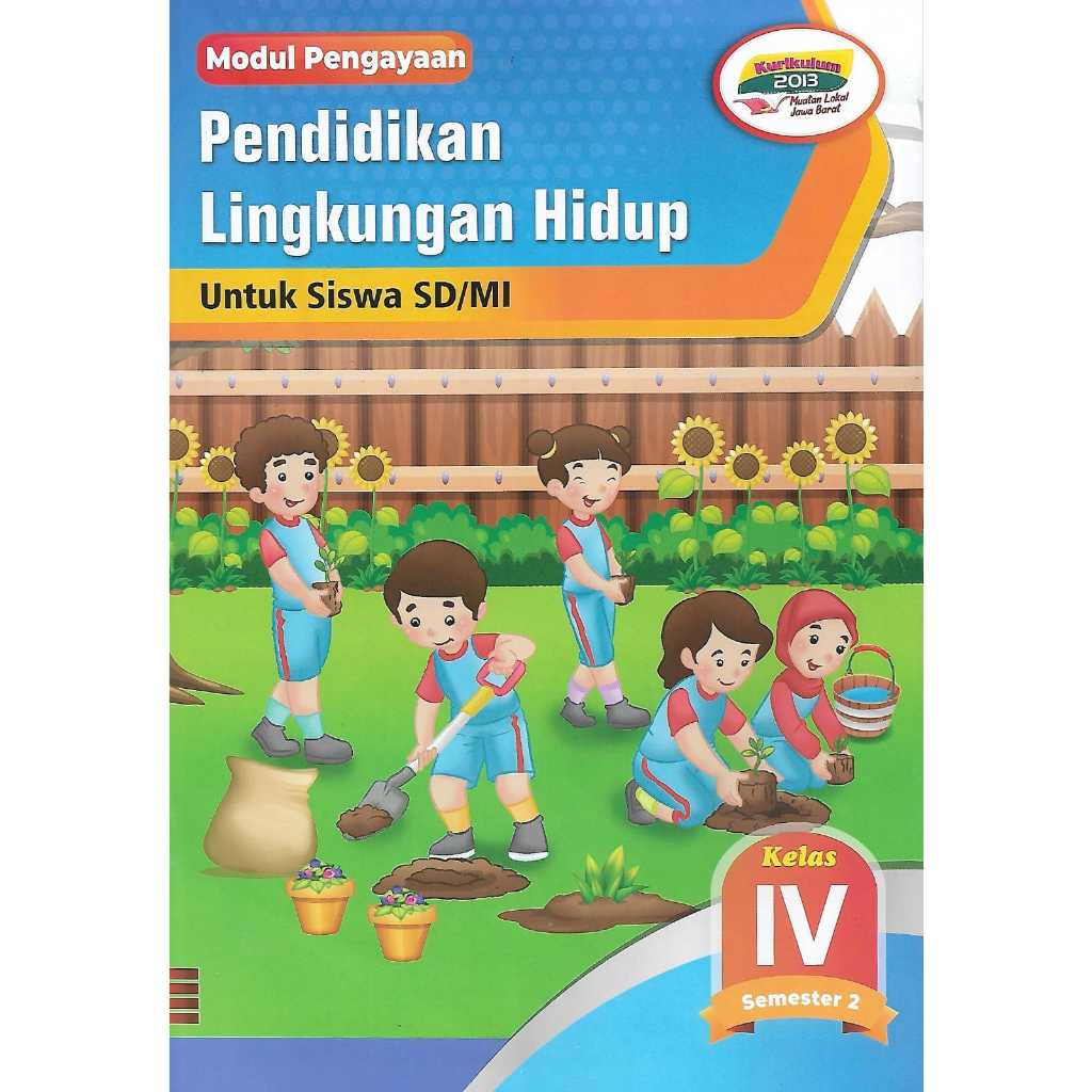 Buku LKS PLH Pendidikan Lingkungan Hidup Kelas 4 SD/MI semester 2 kurikulum 2013