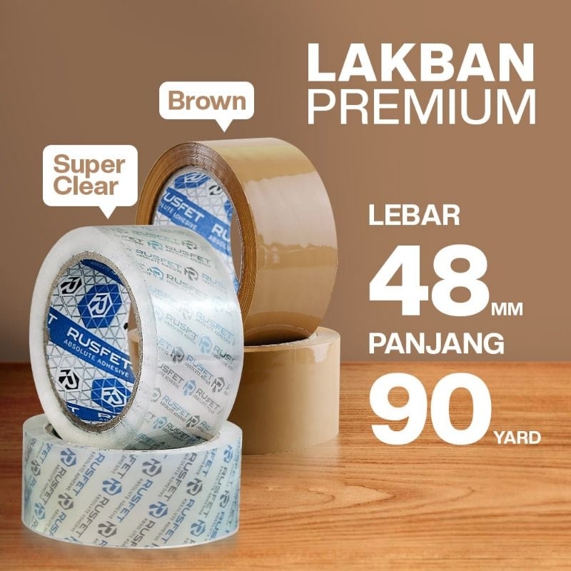 

LAKBAN 48mm x 90yard CORTAPE Plakban Isolasi PREMIUM