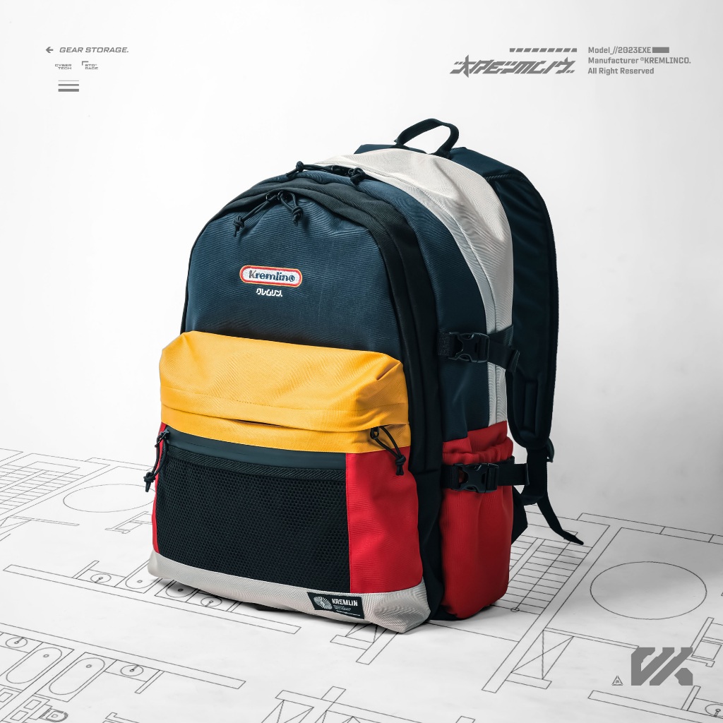 KREMLIN Tas Ransel Bagpack Retro - TURBO