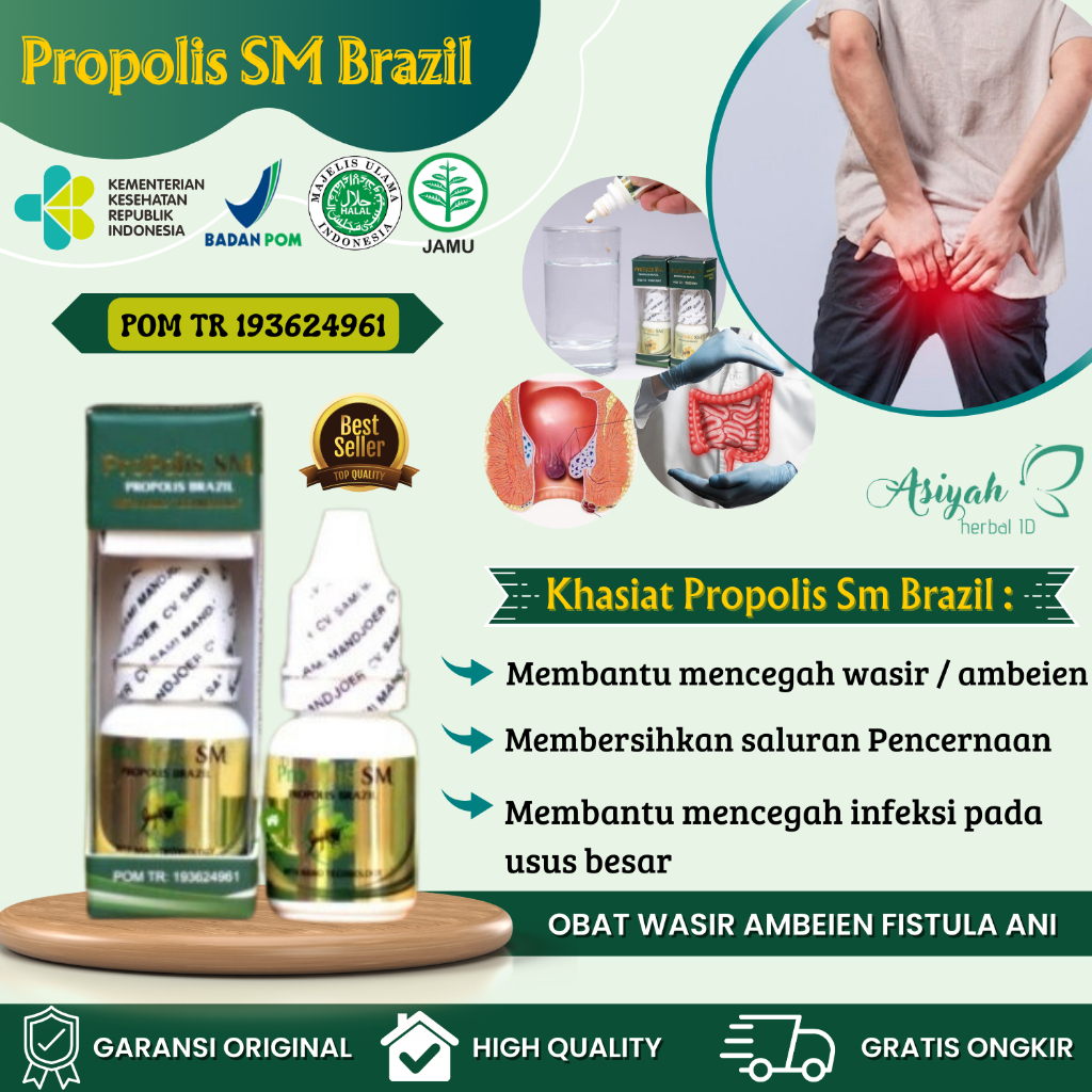 Obat Fistula Ani Wasir Ambeien Obat Anus Bengkak Dan Bedarah Obat BAB Berdarah Atasi Dengan Propolis
