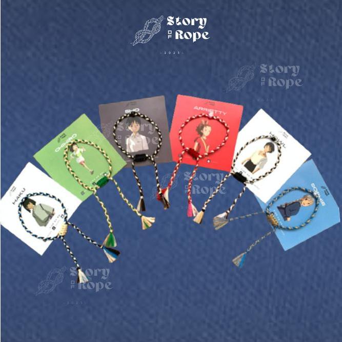 Gelang Tali Studio Ghibli /Gelang Couple Studio Ghibli/Couple Bracelet Studio Ghibli/Gelang Friendsh