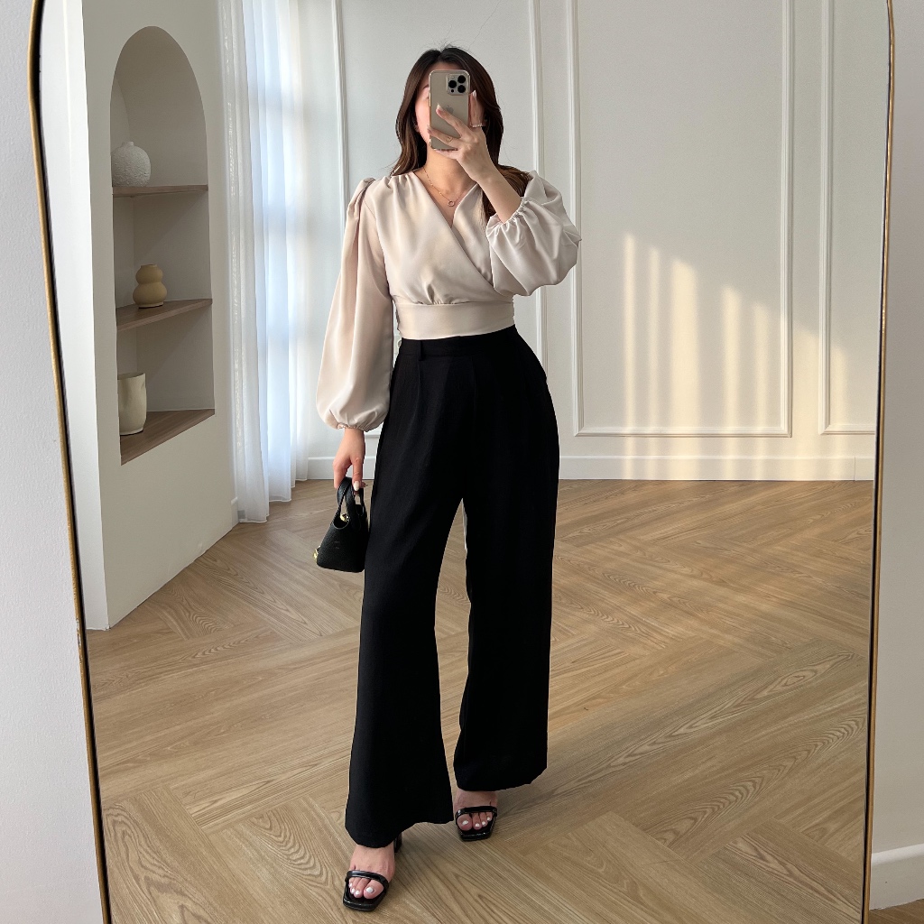 [ Canary ] Vanya Blouse / Atasan Wanita / Blouse Wanita