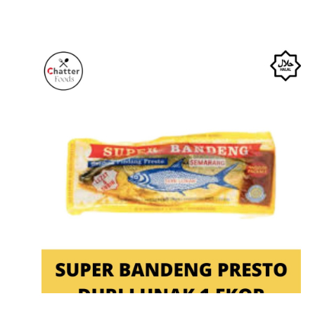 

Super Bandeng Presto Khas Semarang / Ikan Bandeng Duri Lunak HALAL
