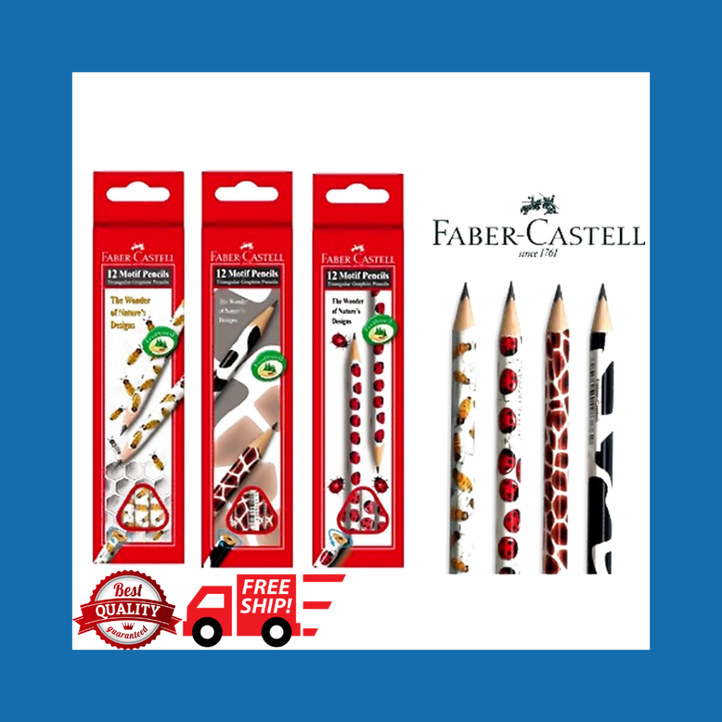 

PENSIL FABER CASTEL 2B MOTIF (12)