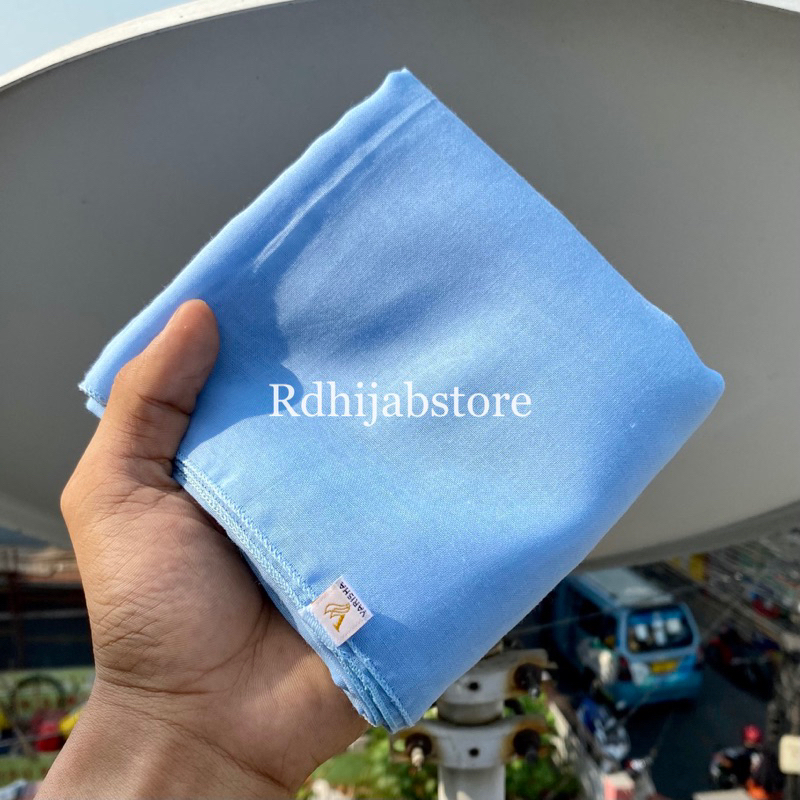 hijab segiempat paris / catton paris old | red rose | azara | varisha-Sky blue