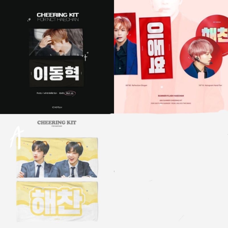 SLOGAN NCT HAECHAN 60x30