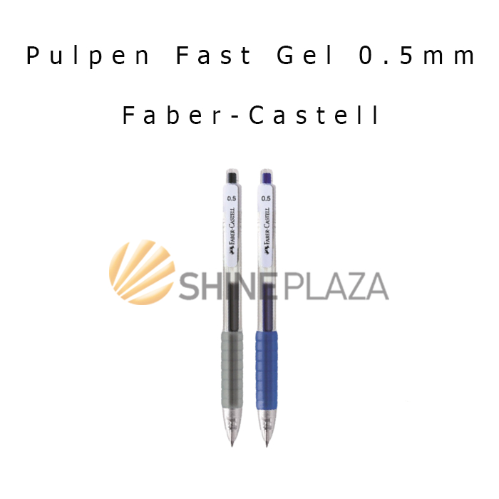 

Pulpen Faber Castell Fast Gel 0.5mm - Bolpen Pena Faber-Castell 0,5 mm