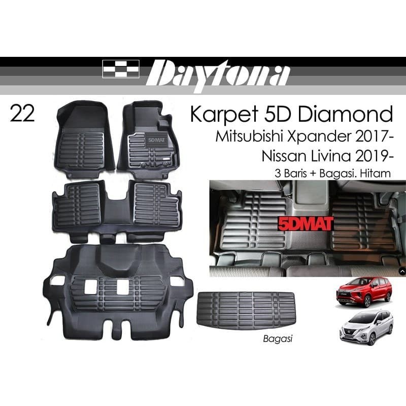 KARPET 5D MOBIL MITSUBISHI XPANDER