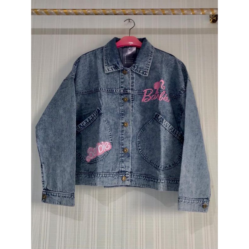 Jacket Jeans Wanita Oversize