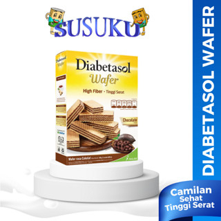 

Diabetasol Wafer Chocolate Snack Sehat Diabetes 100gr