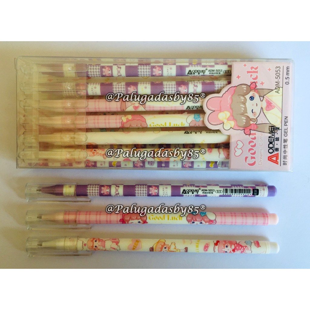 (1 Biji) Bolpen AODEMEI ADM-5053 0.5 mm Gel Pen Hitam / Gel Pen Aodemei ADM-5053 / Gelpen Aodemei AD
