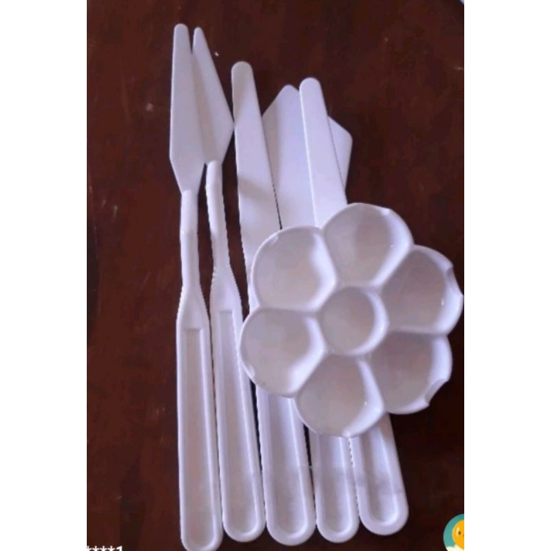 

PAINTING KNIVES SET PALETTE / PALET LUKIS KUE TEKSTUR SPATULA