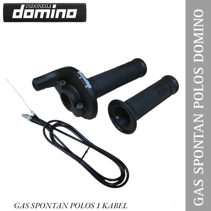 GAS SPONTAN POLOS DOMINO GAS SPONTAN MATIC 1 KABEL UNIVERSAL MIO VARIO BEAT SCOOPY DLL