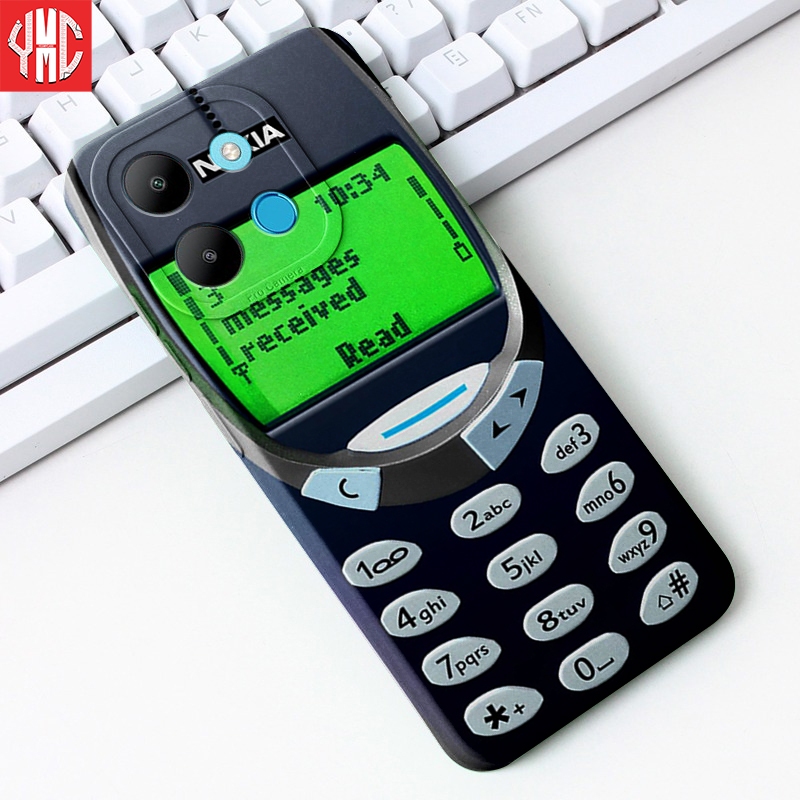 TM033 FOR ITEL A60 / A60S GAMBAR JADUL SOFTCASE PROTEC CAMERA CASING PONSEL CASE HP YMC OFFICIAL