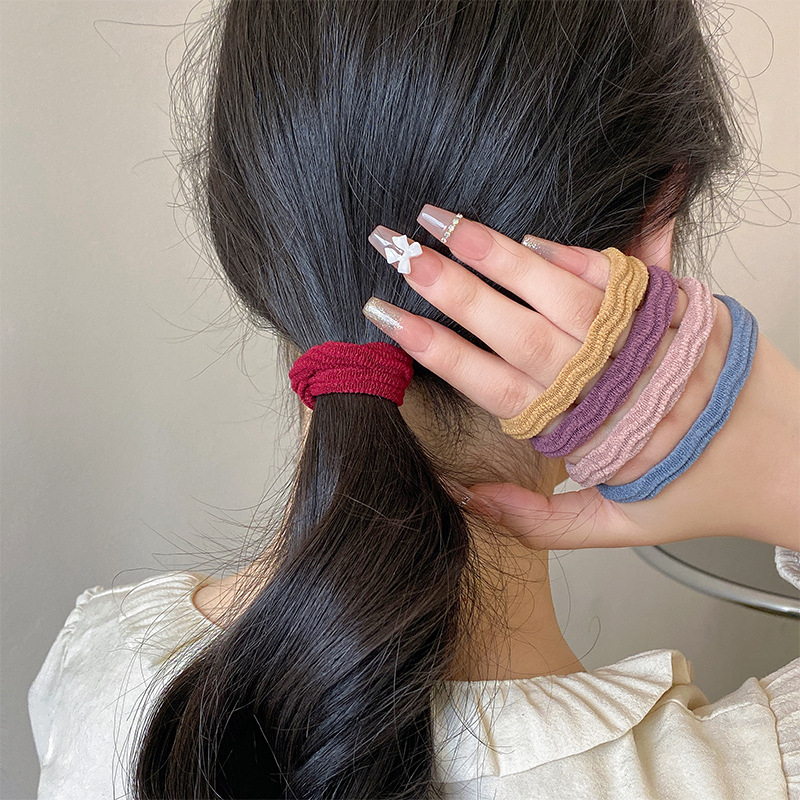 20pcs Ikat Rambut Elastis Karet Hair Tie Rubber Band Korea Barang Unik Murah Lucu KODE 229