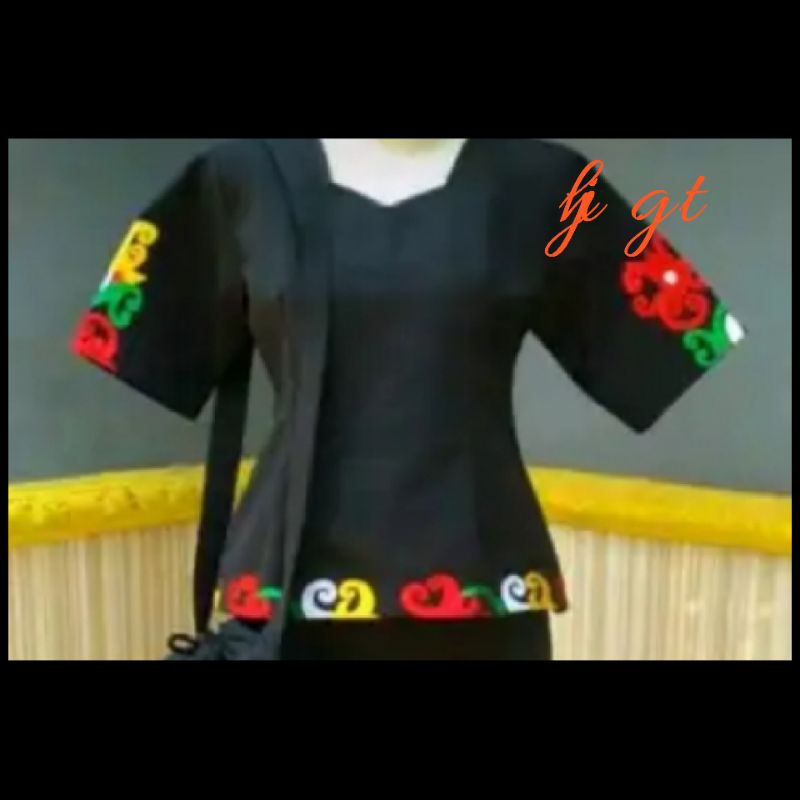 BLUS MOTIF CUMI BLUS MOTIF KALIMANTAN BAJU MOTIF CUMI KUWALITAS PREMIUM