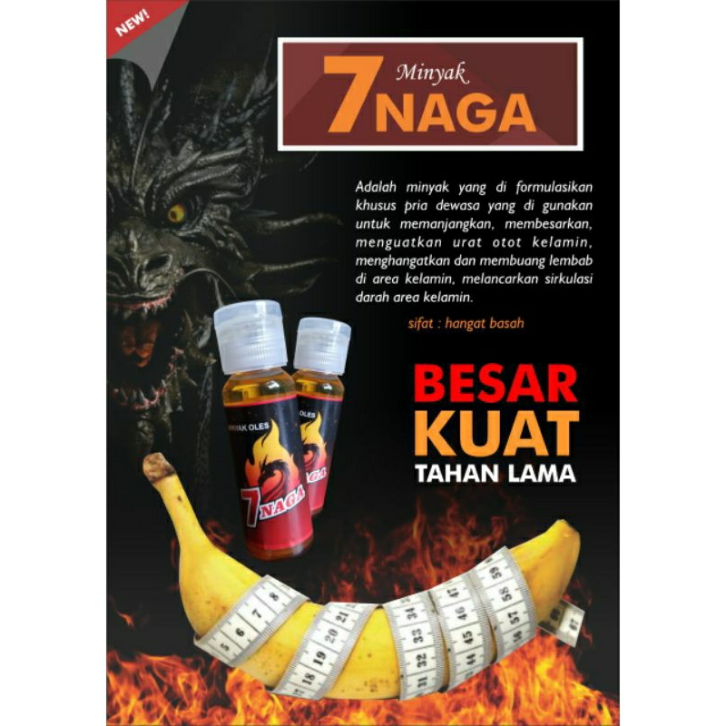 PENIS BESAR DAN PANJANG ??  READY MINYAK 7 NAGA