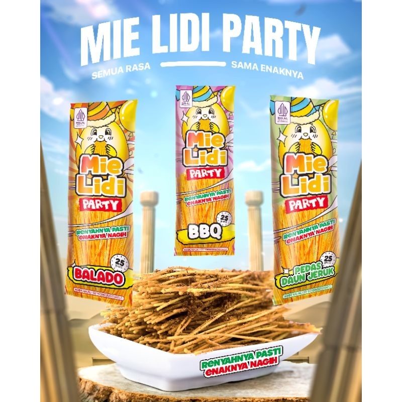 

CEMILAN MURAH/CEMILAN ENAK/MIE LIDI PARTY