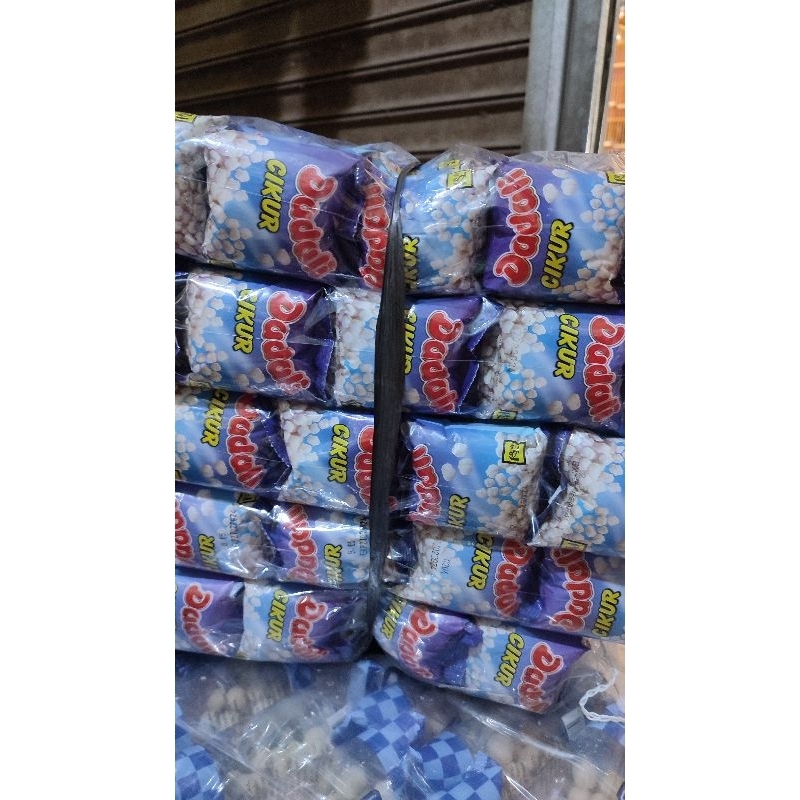 CIKUR DADALI RENCENG ISI 10 PCS / JAJANAN PASAR / MURAH / ENAK / GURIH / GROSIR