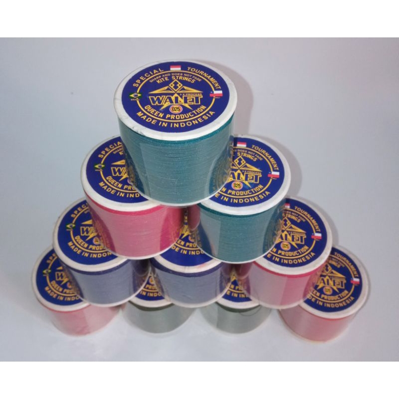 Benang Senar Gelasan Layangan WALET BIRU Bogel