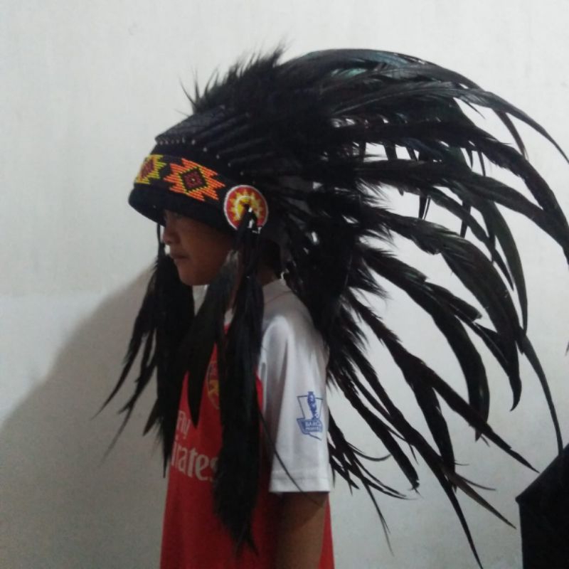 TOPI INDIAN FULL LANCUR HITAM