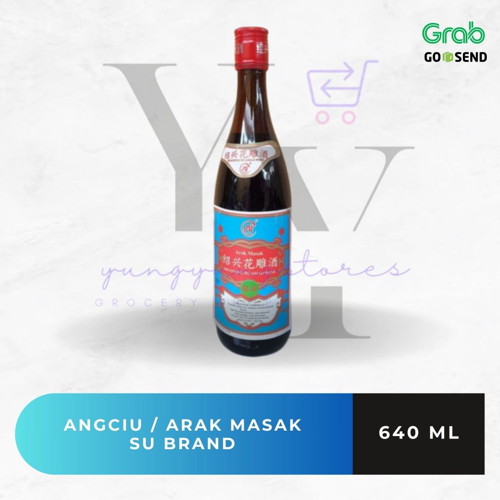 

Arak Masak / Angciu Shaoxing Rice Wine SU Brand 640 ml