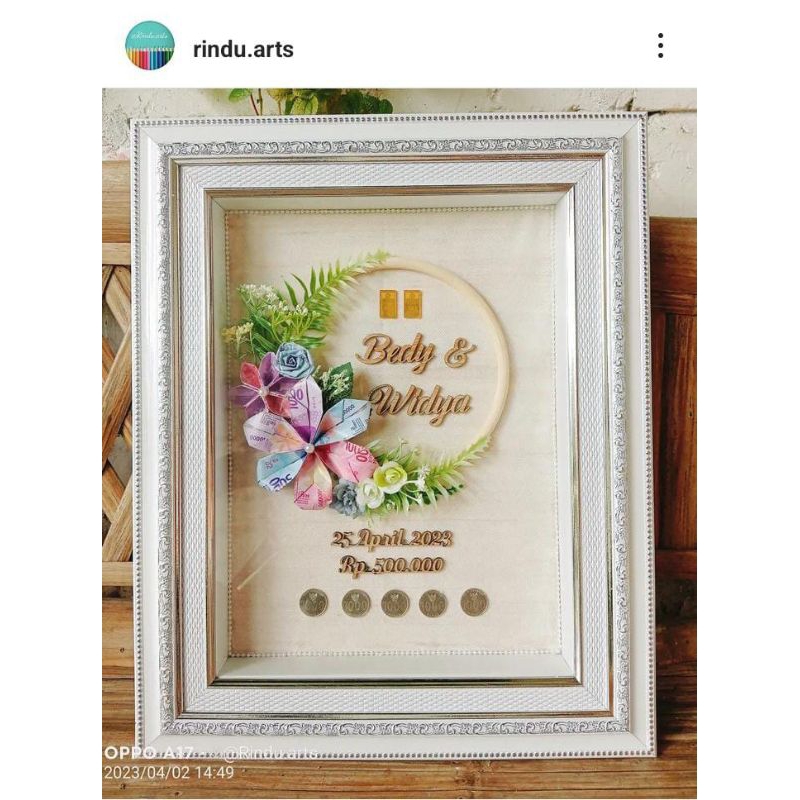 DEKORASI MAHARA AKRILIK GOLD/CUTTING AKRILIK GOLD BUAT MAHAR/DEKORASI MAHAR BAHAN AKRILIK GOLD UKURA