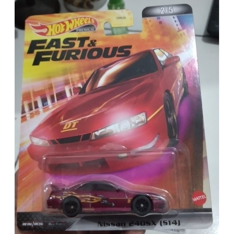 Hot wheels premium fast & furious Nissan 240sx (514)